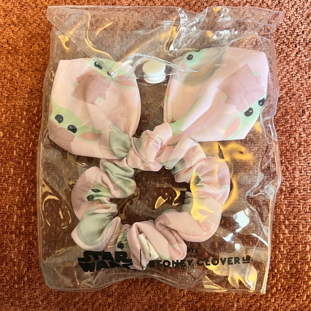Stoney Clover Lane Grogu Scrunchie